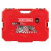 CRAFTSMAN 135-Piece Standard (SAE) and Metric Polished Chrome Mechanics Tool Set with Hard Case