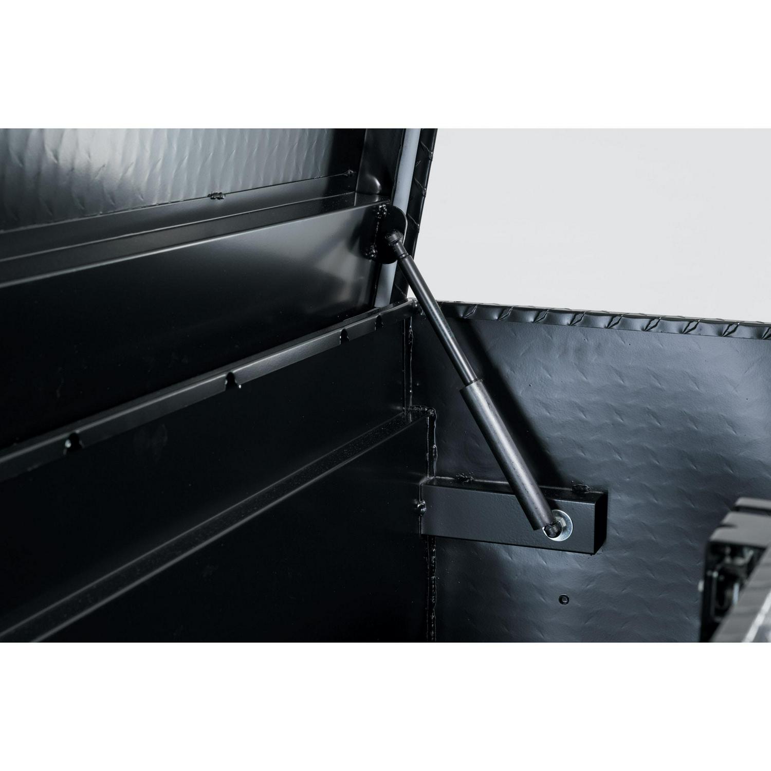 CRAFTSMAN 40.86-in x 19.57-in x 19.2-in Matte Black Aluminum Chest Truck Tool Box