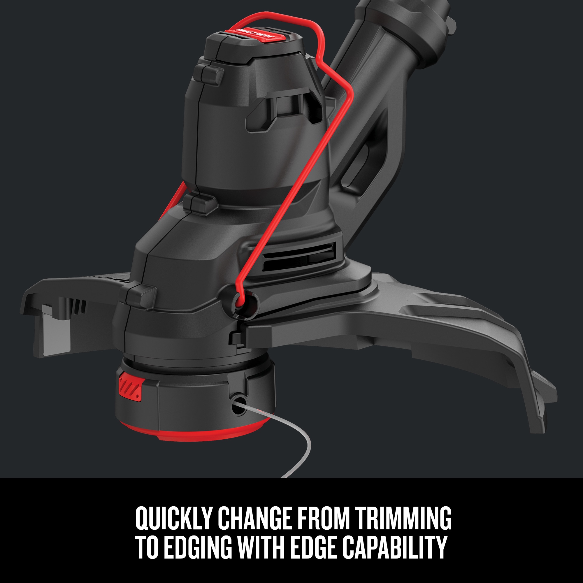 CRAFTSMAN Weedwacker 14-in Straight Corded Electric String Trimmer with Edger Conversion Capable