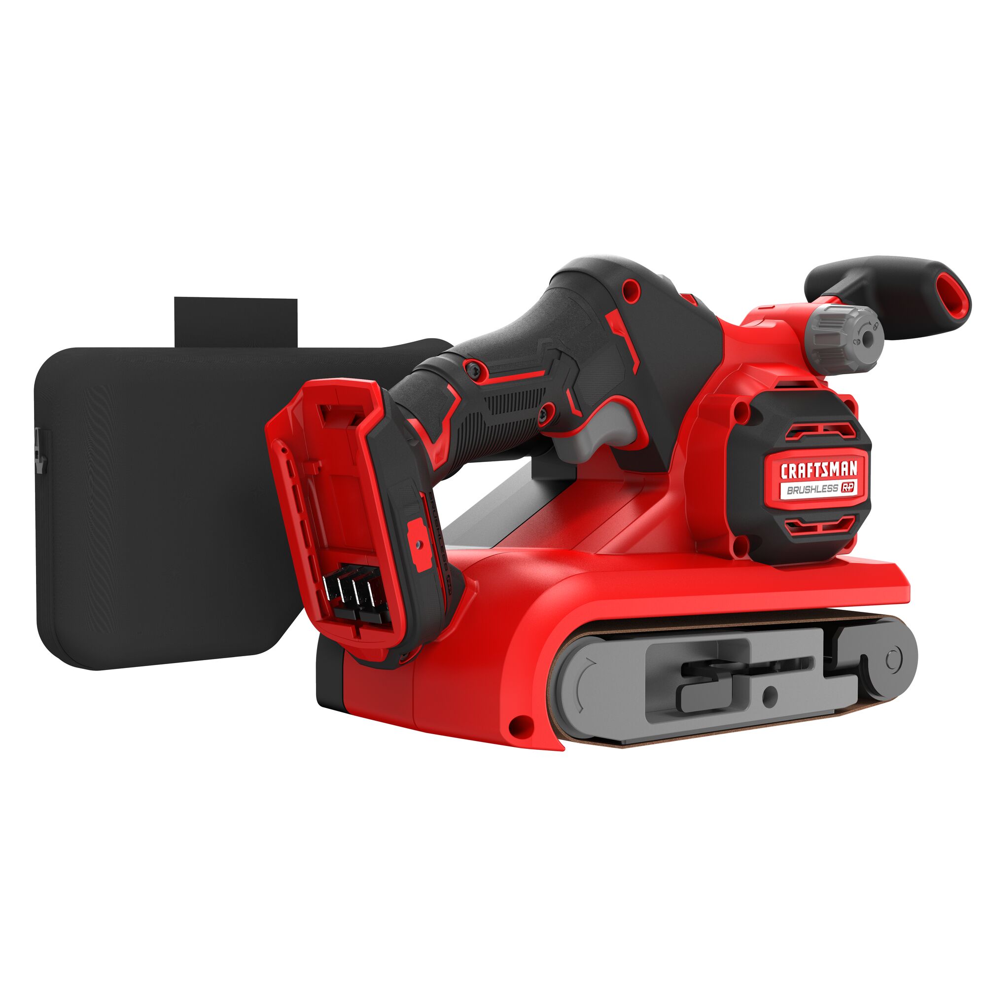 CRAFTSMAN 20-Volt Brushless Cordless Variable Speed Belt Sander with Dust Management