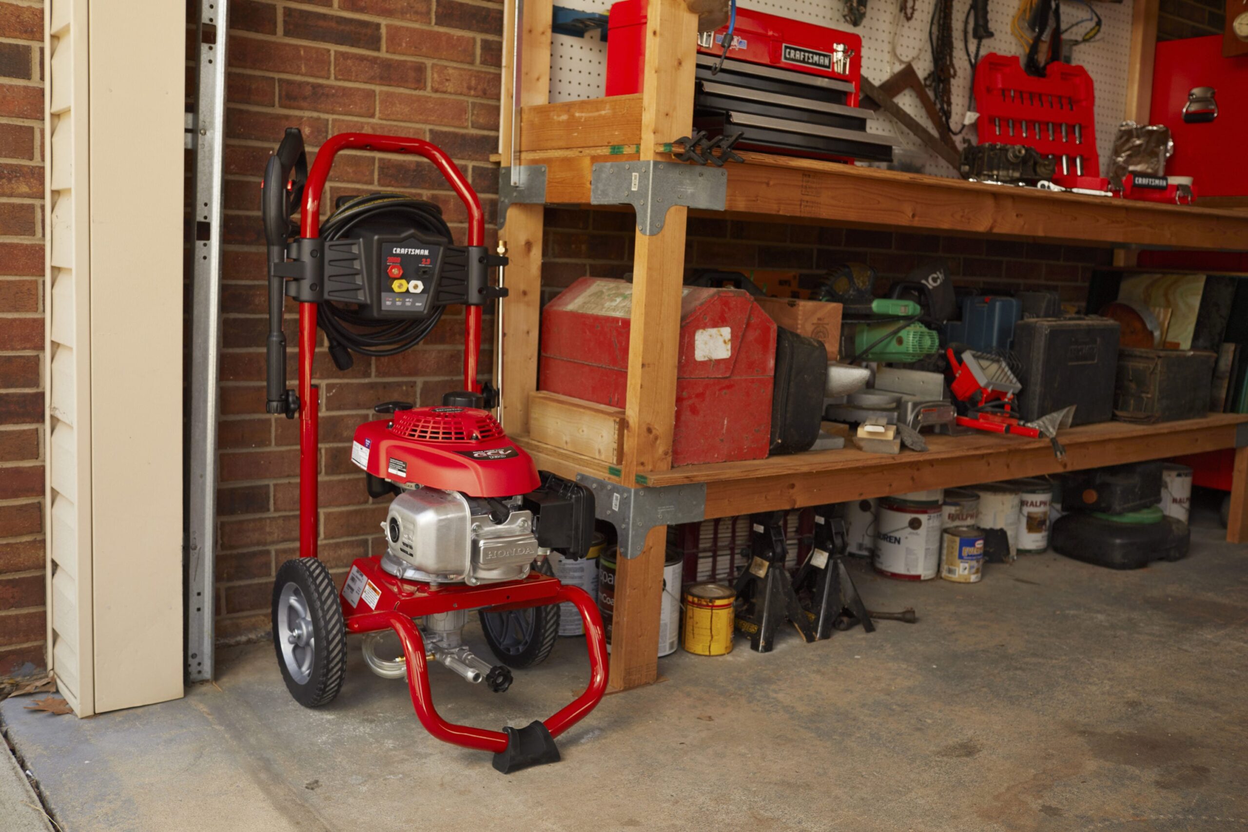 CRAFTSMAN 81-Piece Standard (SAE) and Metric Combination Gunmetal Chrome Mechanics Tool Set with Hard Case