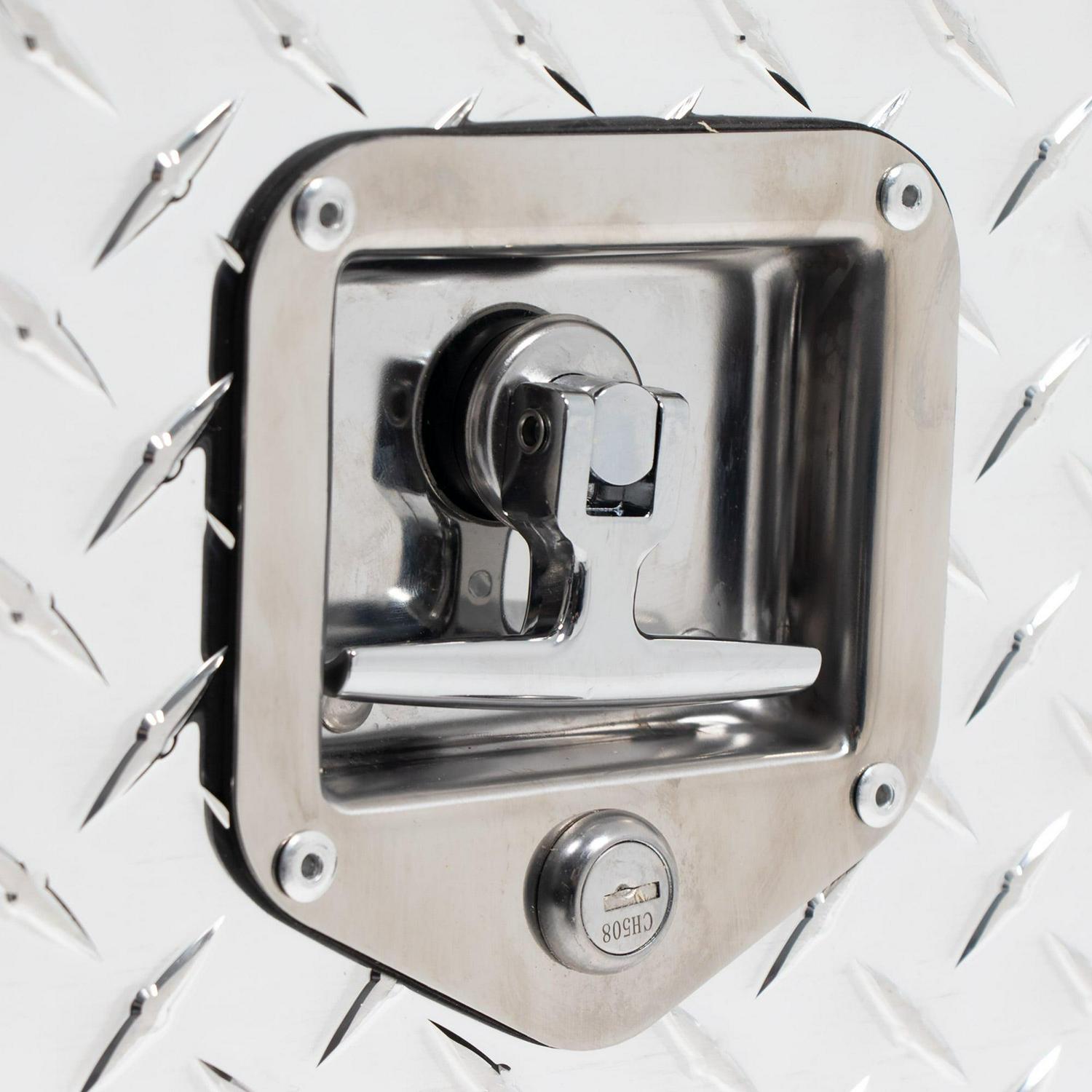 CRAFTSMAN 60-in x 12-in x 16-in Silver Aluminum Top Mount Truck Tool Box