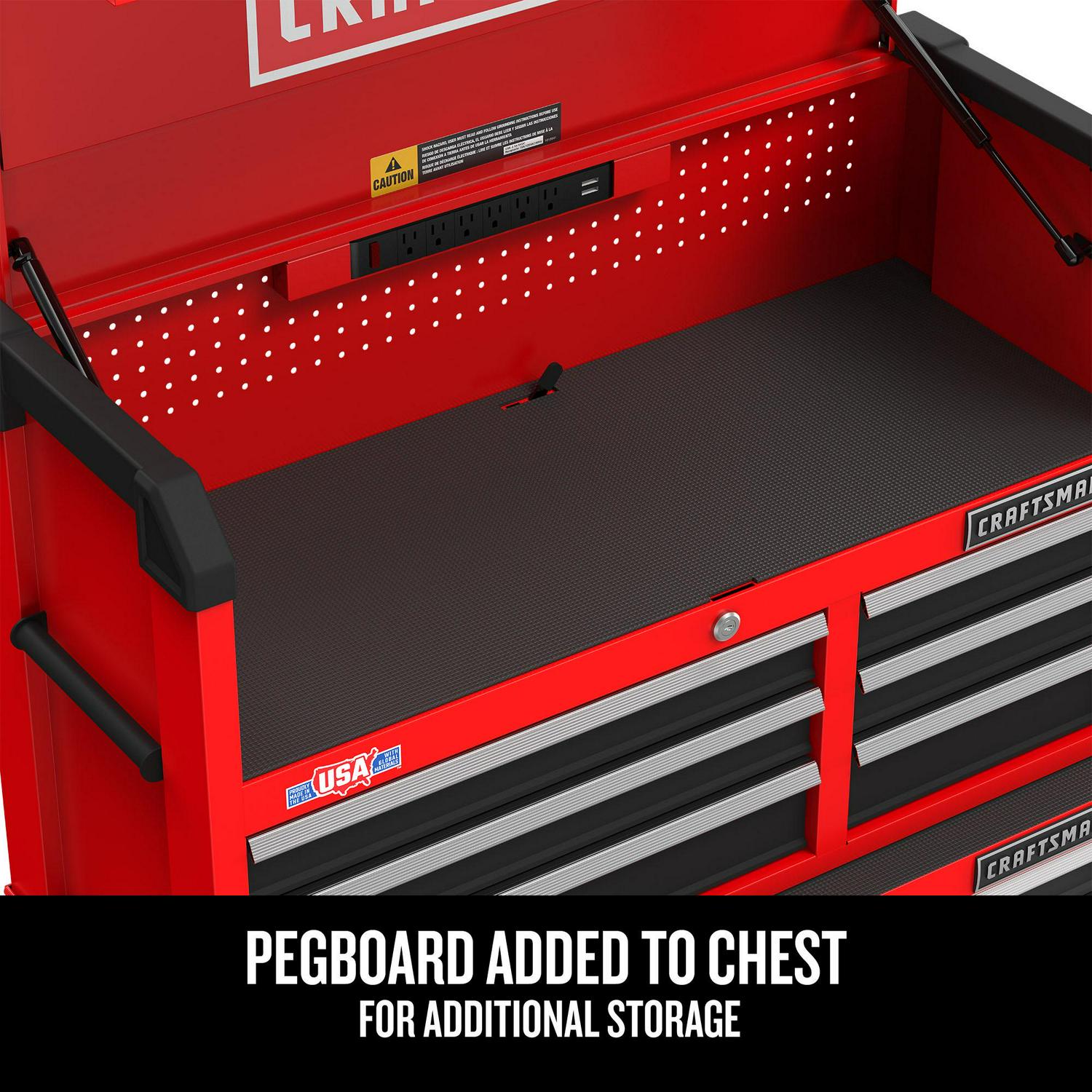 CRAFTSMAN 2000 Series 51.5-in W x 24.7-in H 8-Drawer Steel Tool Chest (Red)