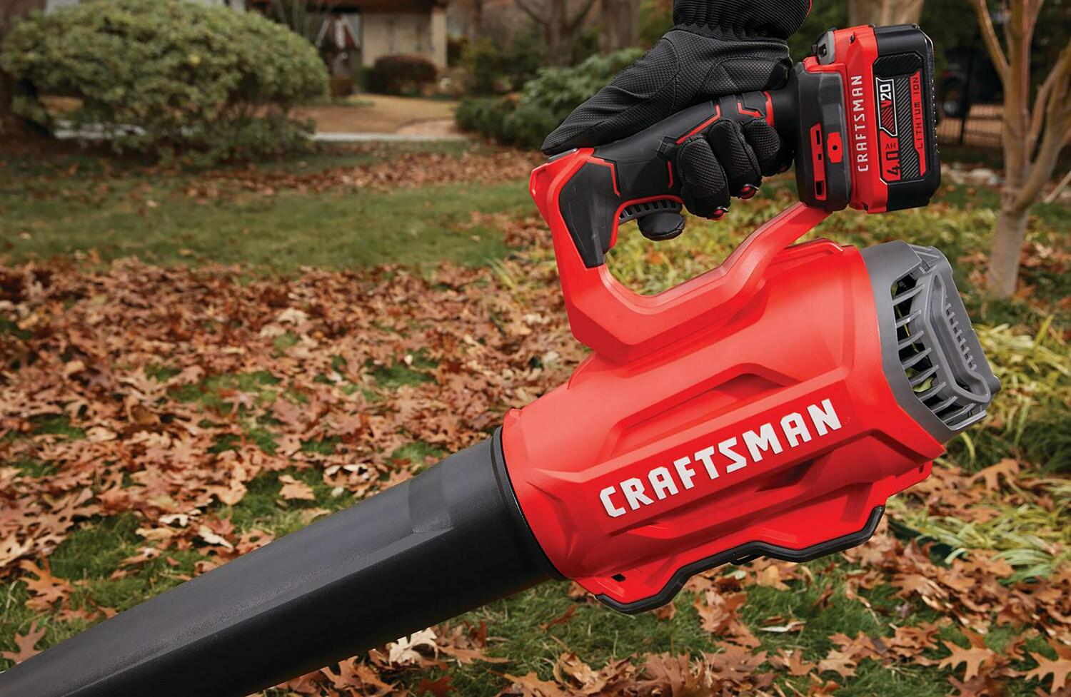 CRAFTSMAN V20 20-volt Max Cordless Battery String Trimmer and Leaf Blower Combo Kit (Battery and Charger Included)