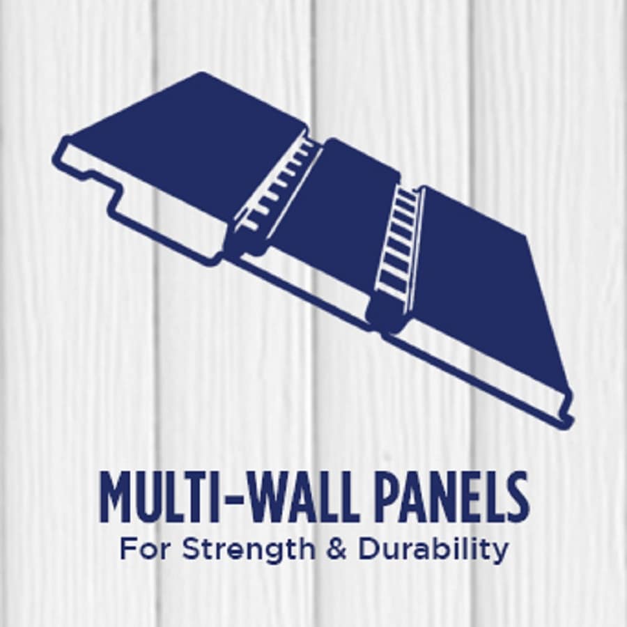 CRAFTSMAN 2-ft x 2-ft Resin Storage Shed (Floor Included)