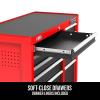CRAFTSMAN 2000 Series 51.5-in W x 24.7-in H 8-Drawer Steel Tool Chest (Red)