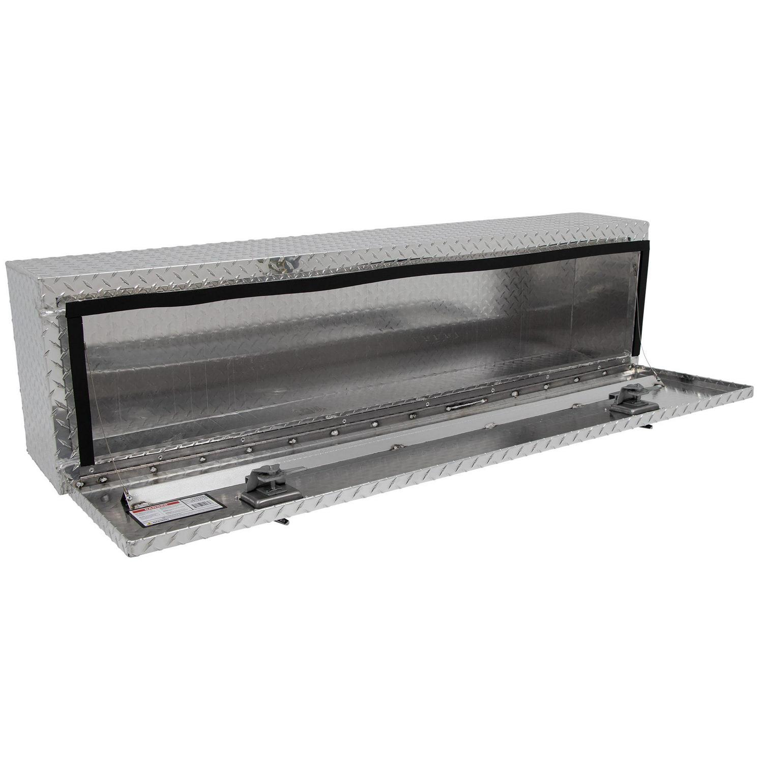 CRAFTSMAN 60-in x 12-in x 16-in Silver Aluminum Top Mount Truck Tool Box