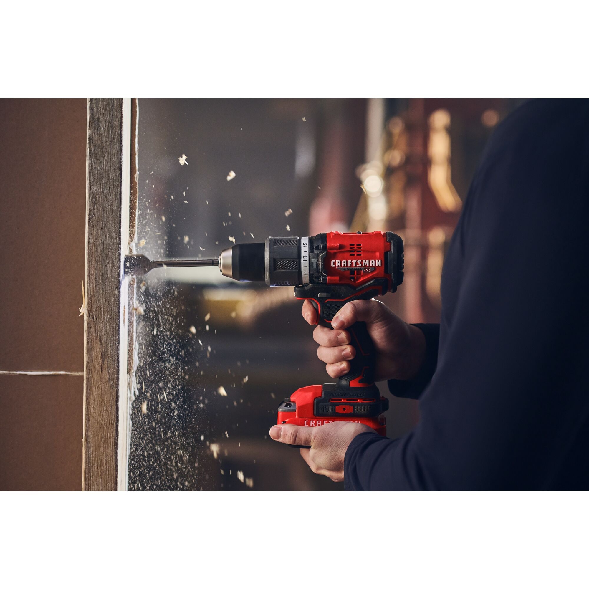 CRAFTSMAN V20 RP 1/2-in 20-volt Max-Amp Variable Speed Brushless Cordless Hammer Drill(Bare Tool)