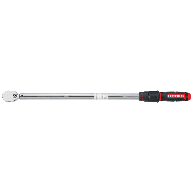 CRAFTSMAN CMMT99434 1/2-in Drive Click Torque Wrench (50-ft lb to 250-ft lb)