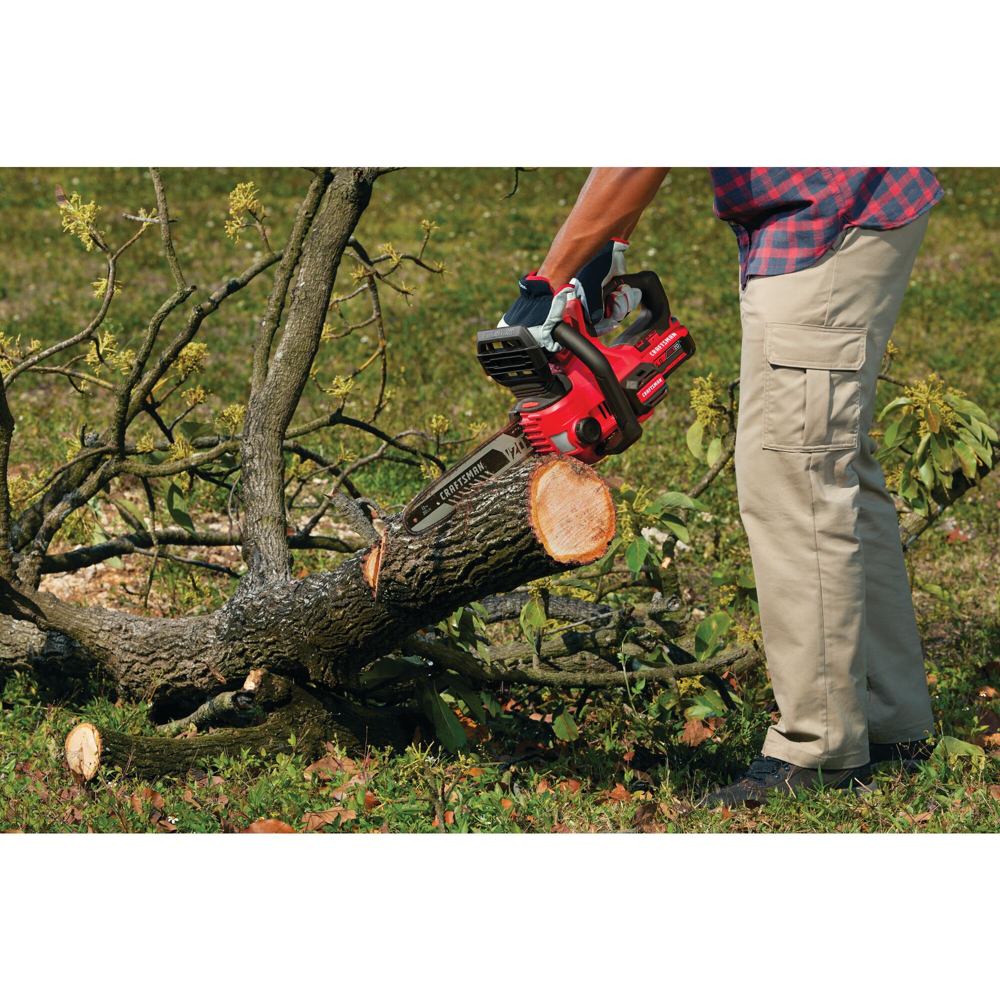 CRAFTSMAN V20 20-volt 10-in Battery Chainsaw (Battery and Charger Not Included)