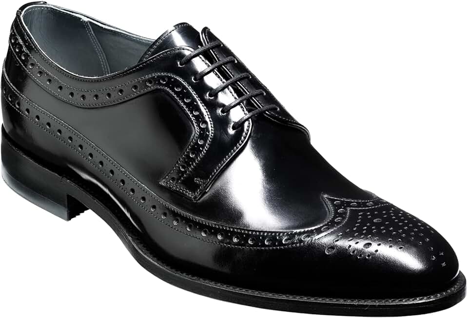 BARKER Woodbridge Premium Handmade Oxford Leather Shoes - Classic Style, Genuine Leather, Timeless Craftsmanship