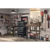 CRAFTSMAN 2000 Series 26.5-in W x 34-in H 5-Drawer Steel Rolling Tool Cabinet (Black)
