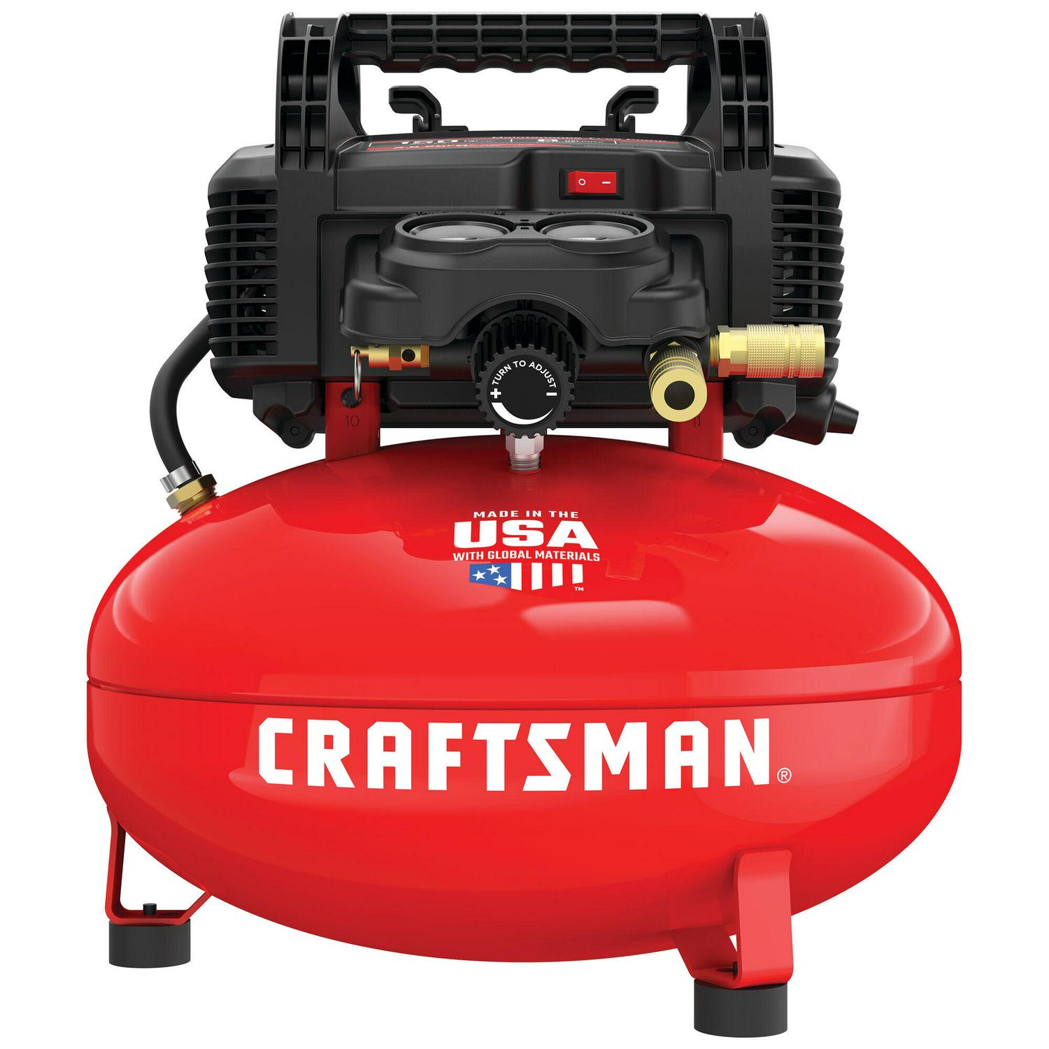 CRAFTSMAN 6-Gallons Portable 150 PSI Pancake Air Compressor