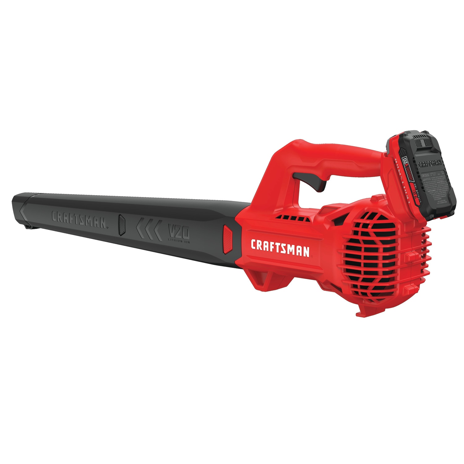 CRAFTSMAN 20-volt Max 200-CFM 90-MPH Battery Handheld Leaf Blower 2 Ah (Battery and Charger Included)
