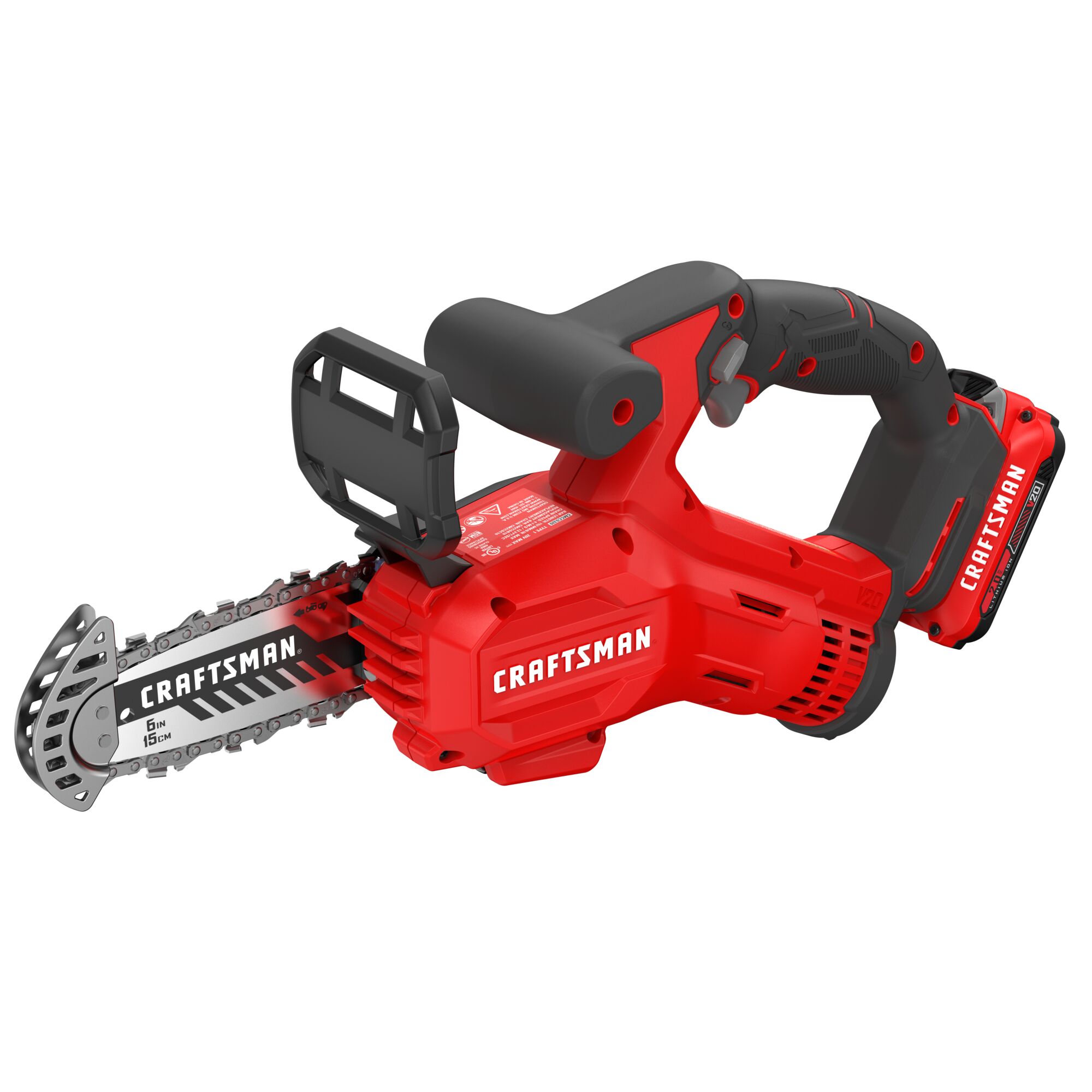 CRAFTSMAN V20 20-volt Max 6-in Battery 2 Ah Chainsaw (Battery and Charger Included)