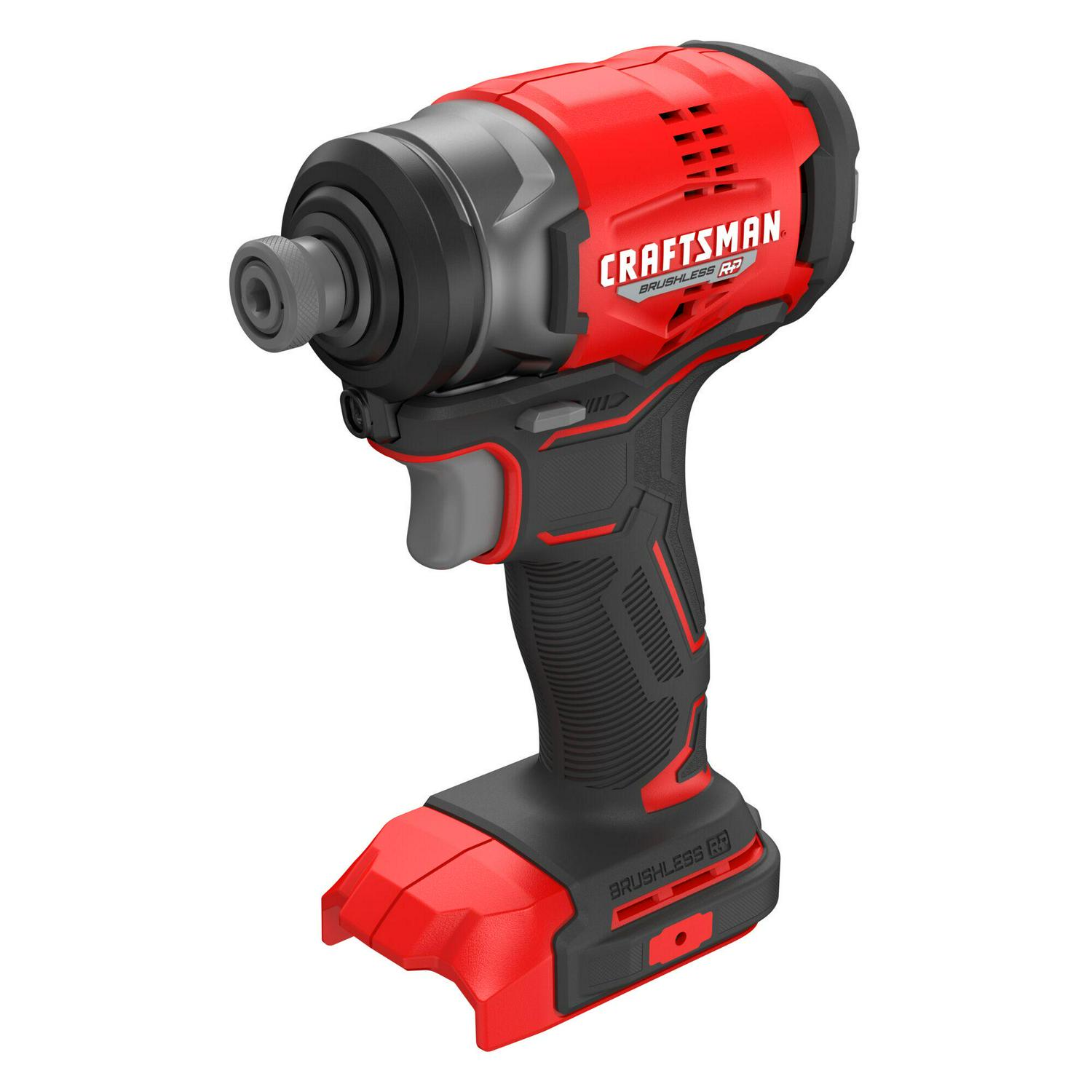 CRAFTSMAN V20 RP 20-volt Max 1/4-in Brushless Cordless Impact Driver