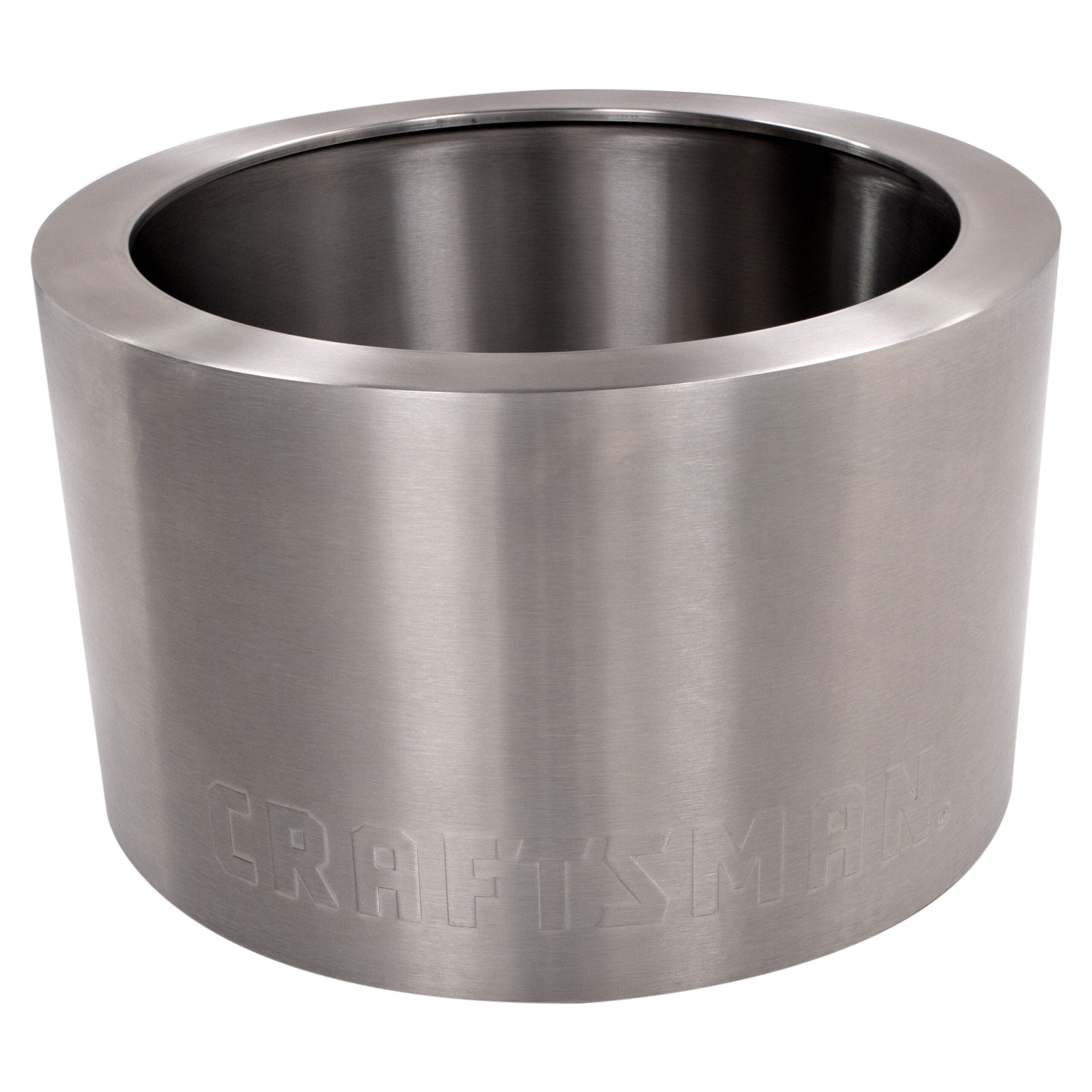 CRAFTSMAN Smokeless 19.5-in W Stainless Steel Wood-Burning Fire Pit