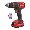 CRAFTSMAN V20 1/2-in 20-volt Max Variable Speed Brushless Cordless Hammer Drill (2-Batteries Included)