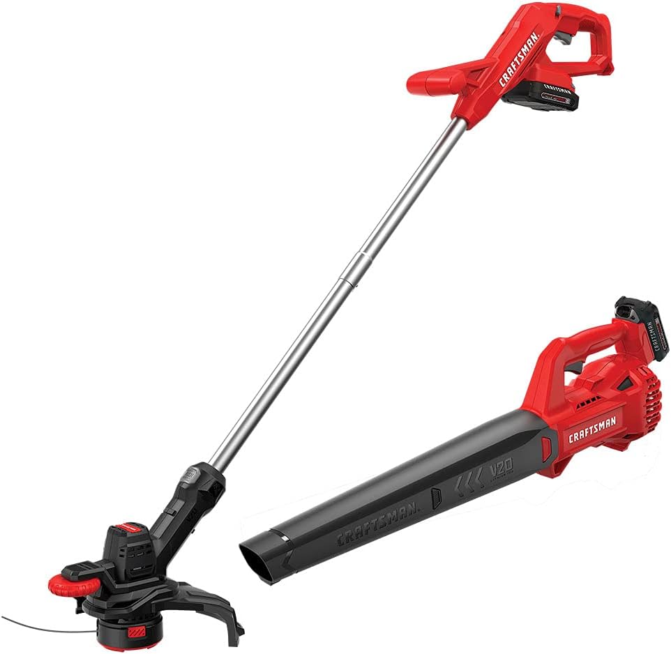 CRAFTSMAN CMCK279C2 V20* WEEDWACKER® String Trimmer & Blower Combo Kit (1.5AH)