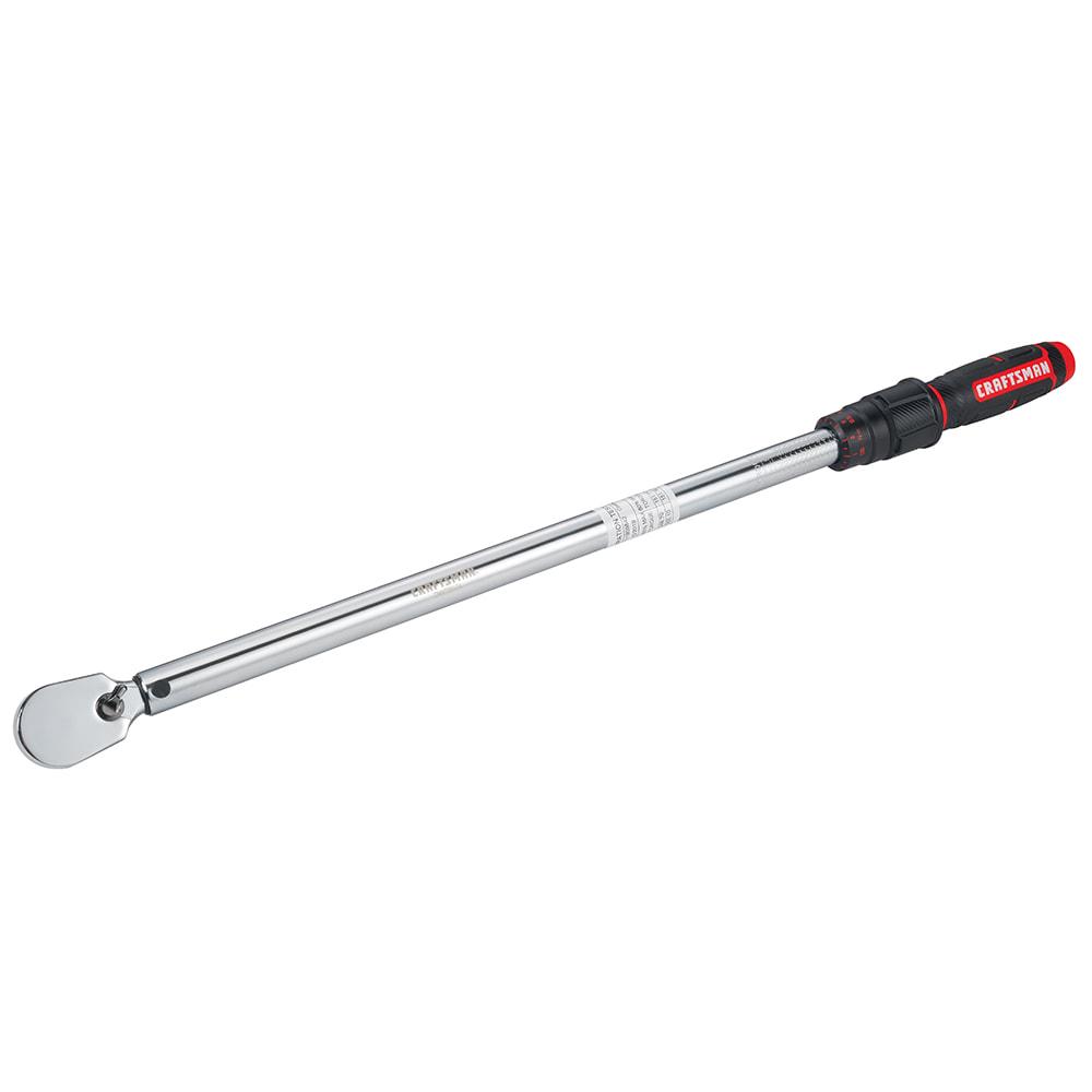 CRAFTSMAN 1/2-in Drive Click Torque Wrench (50-ft lb to 250-ft lb)