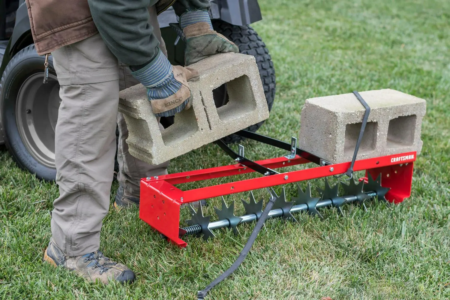 CRAFTSMAN 36-in Spike Lawn Aerator