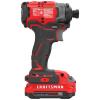 CRAFTSMAN V20 20-volt Max Brushless Cordless Impact Driver (1-Battery Included, Charger Included and Soft Bag included)