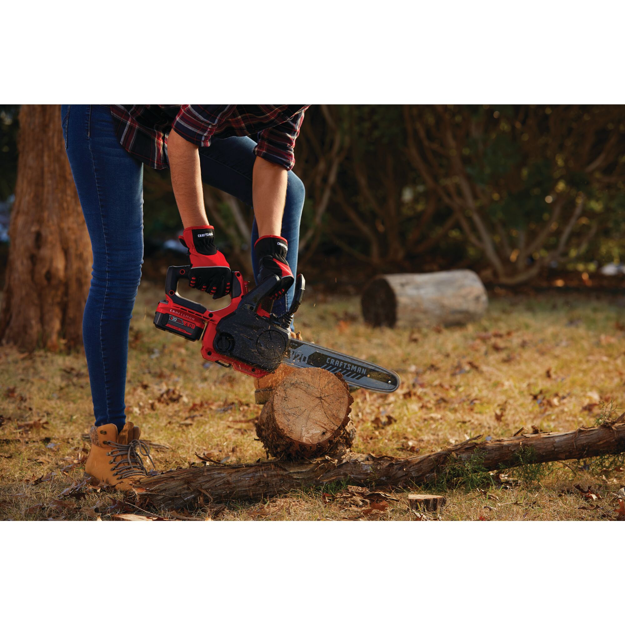 CRAFTSMAN V20 20-volt 10-in Battery Chainsaw (Battery and Charger Not Included)