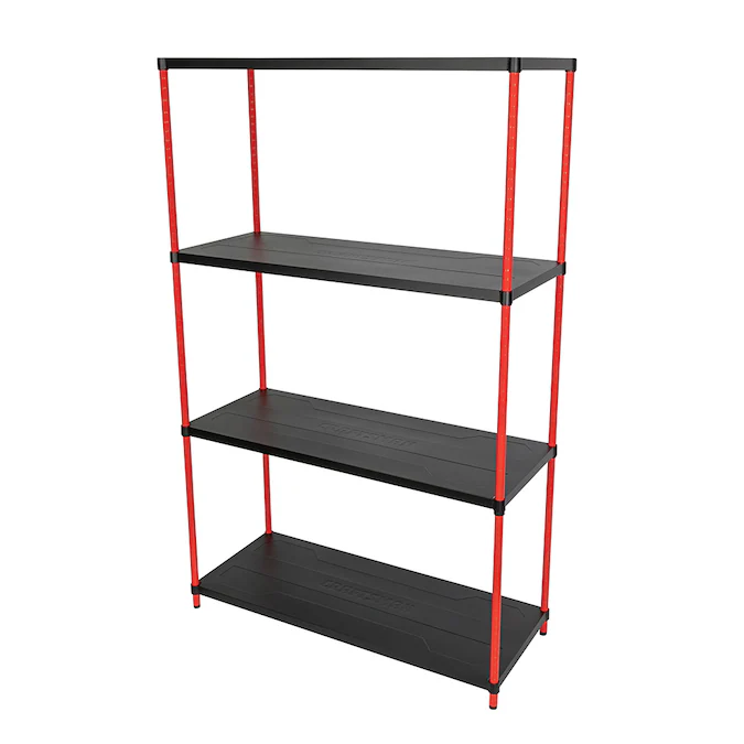 CRAFTSMAN Steel Heavy Duty 4-Tier Utility Shelving Unit (45-in W x 18-in D x 72-in H)