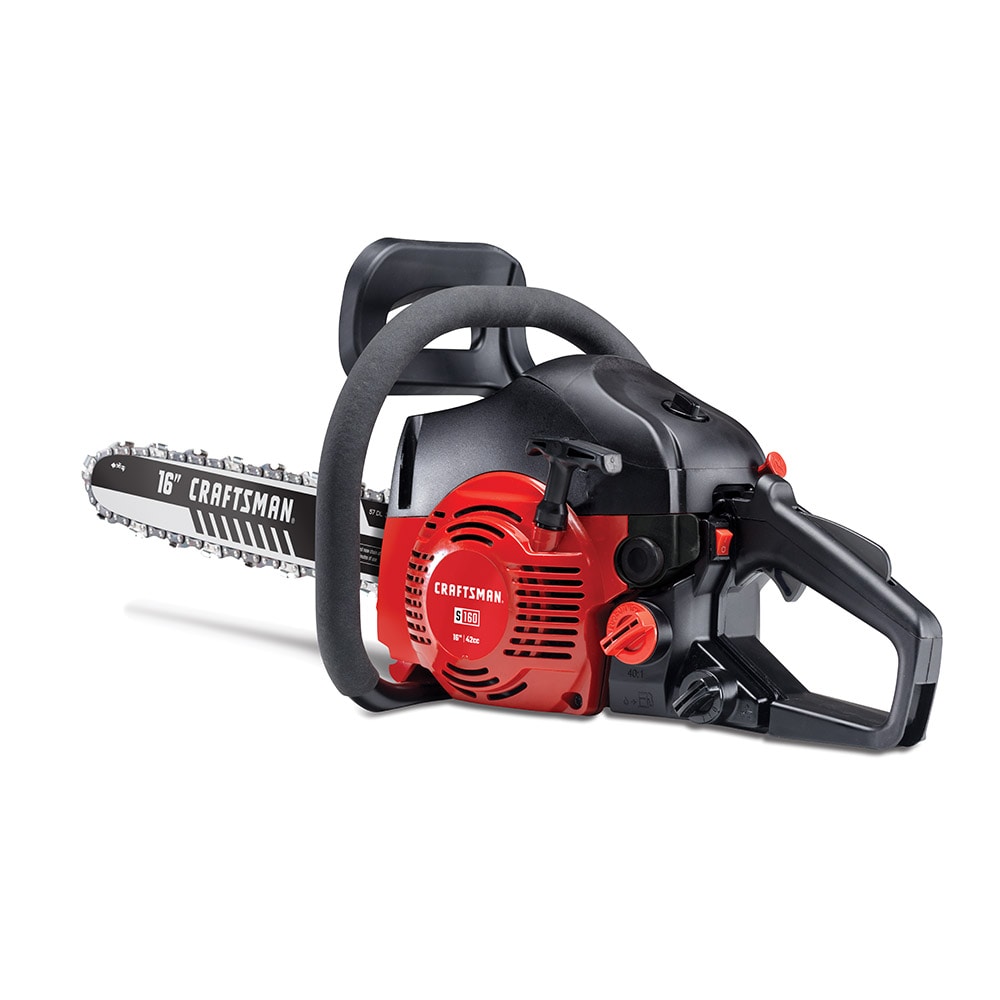 CRAFTSMAN S160 42-cc 2-cycle 16-in Gas Chainsaw