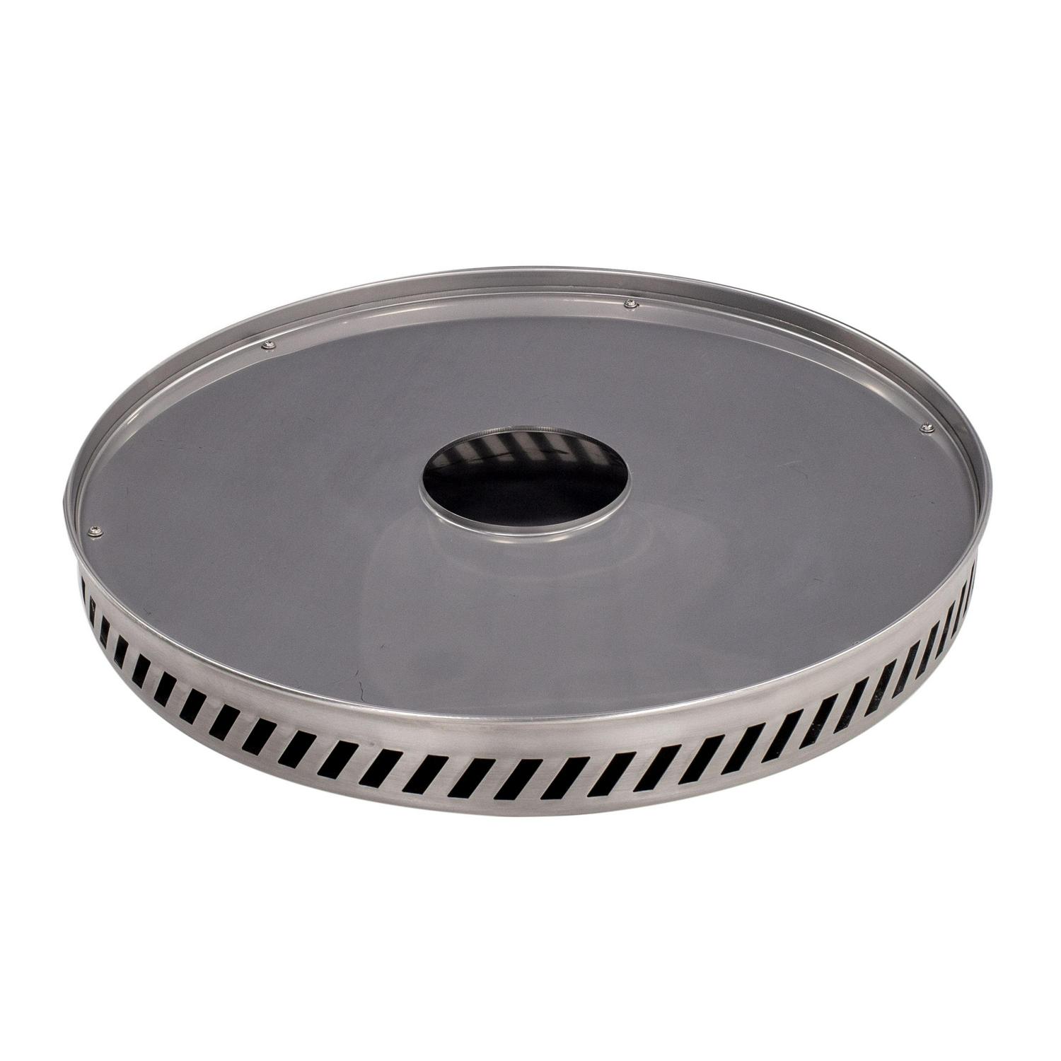 CRAFTSMAN Smokeless 19.5-in W Stainless Steel Wood-Burning Fire Pit