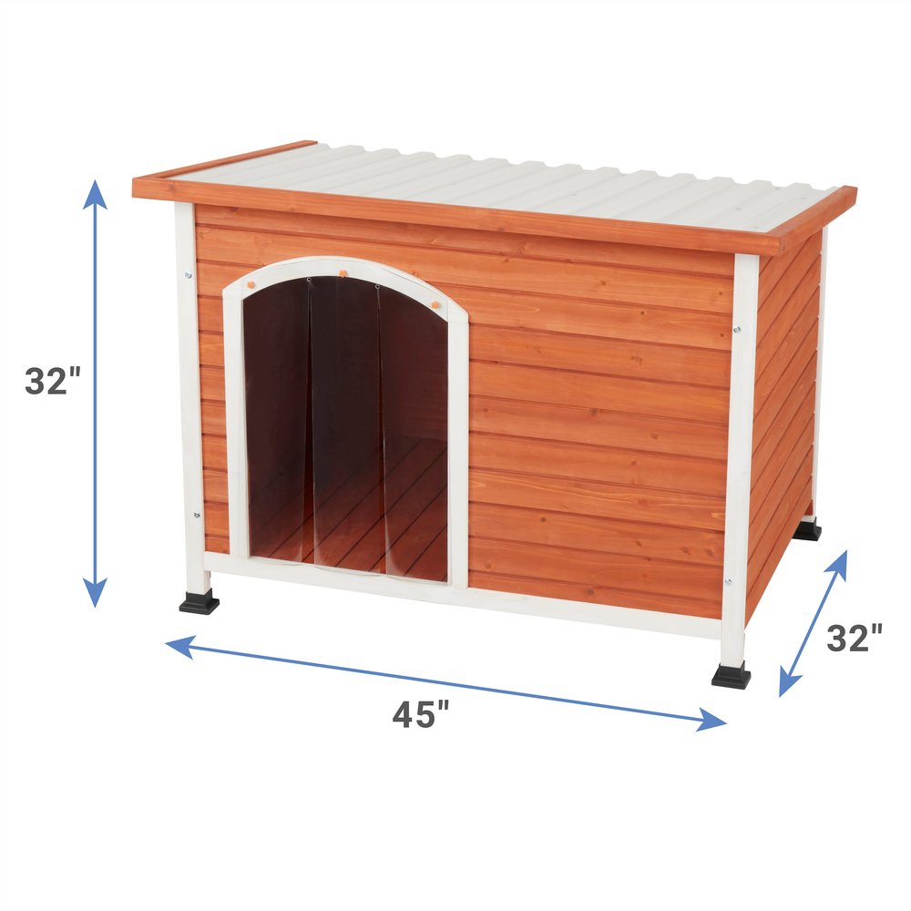 Frisco Craftsman Wooden Outdoor Dog House   Large