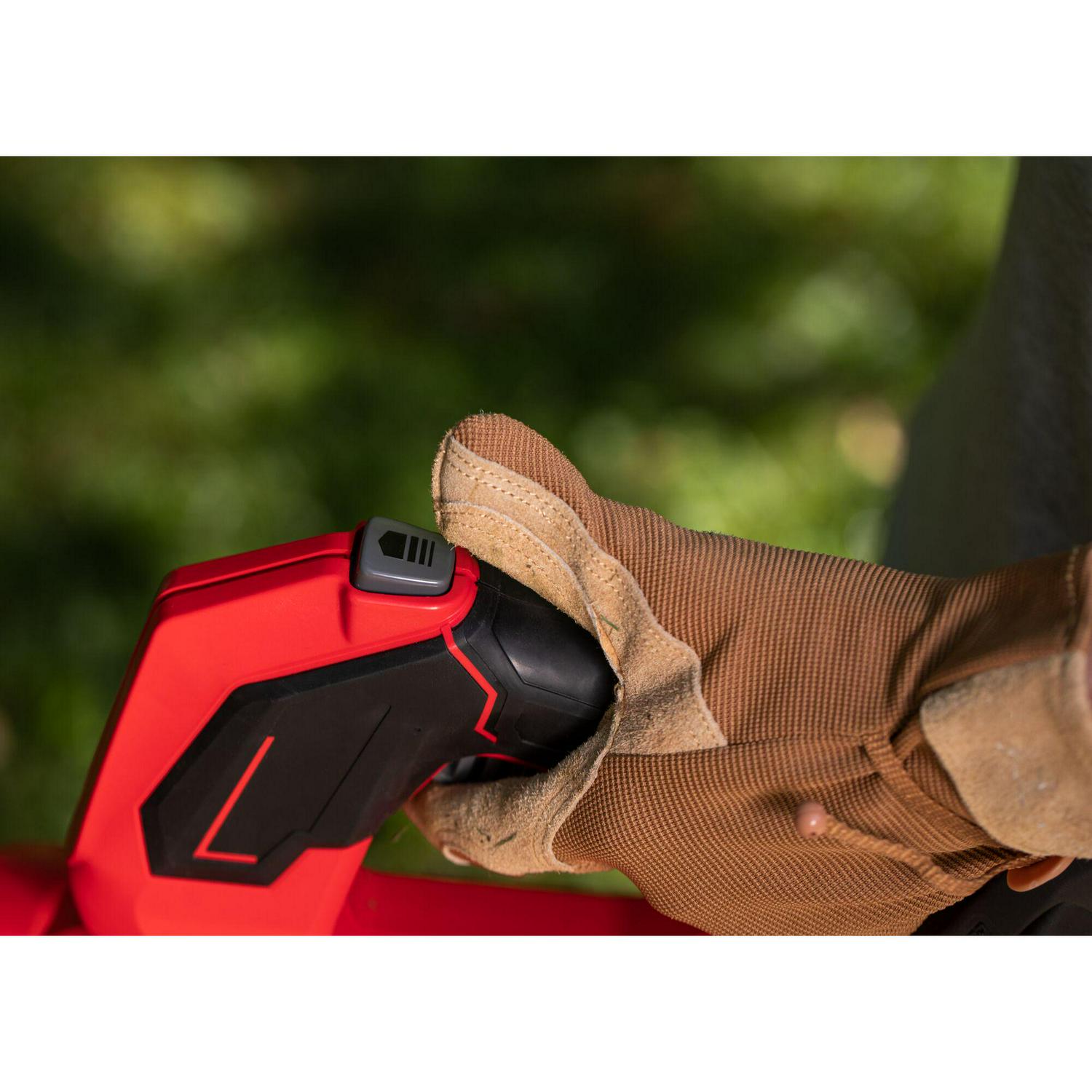 CRAFTSMAN V20 20-volt Max 410-CFM 110-MPH Battery Handheld Leaf Blower 5 Ah (Battery and Charger Included)