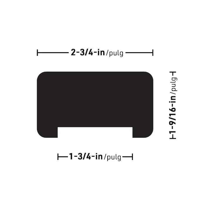 Crown Heritage Craftsman 2.75-in x 96-in Unfinished Wood Maple Handrail