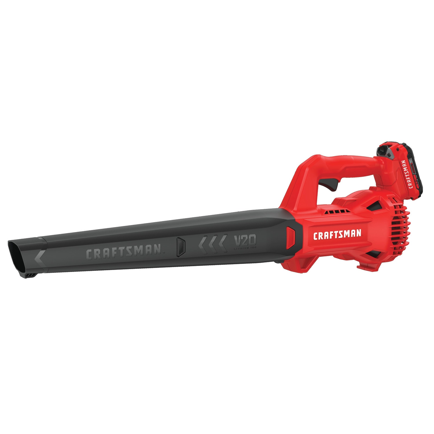 CRAFTSMAN 20-volt Max 200-CFM 90-MPH Battery Handheld Leaf Blower 2 Ah (Battery and Charger Included)