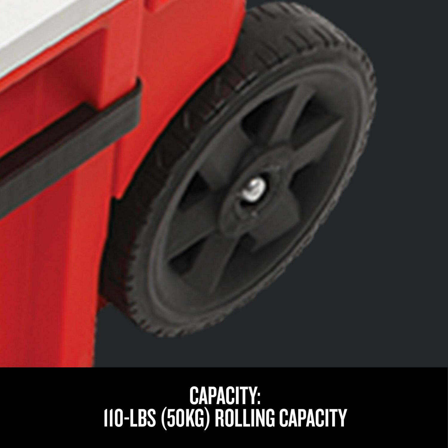 CRAFTSMAN VERSASTACK Red-Quart Wheeled Insulated Chest Cooler