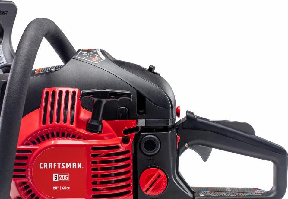 CRAFTSMAN S205 46-cc 2-cycle 20-in Gas Chainsaw