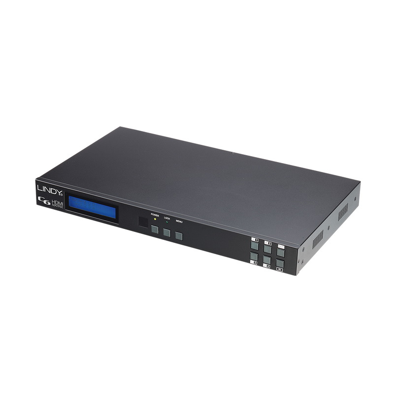 LINDY 38216 100m C6 HDMI 4x4 Matrix Extender Premium with HDBaseT Technology