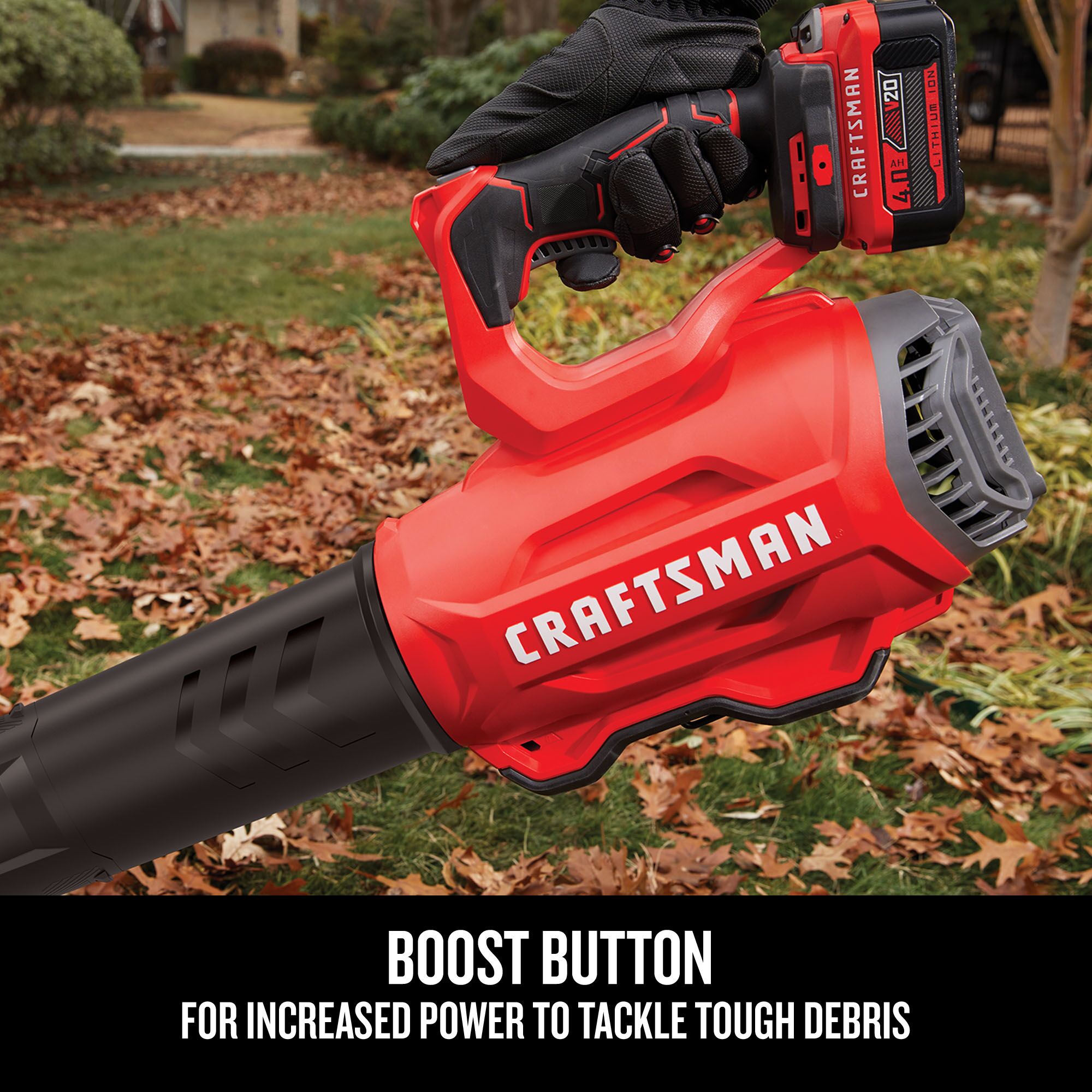 CRAFTSMAN V20 20-volt Max 350-CFM 105-MPH Battery Handheld Leaf Blower (Battery and Charger Not Included)