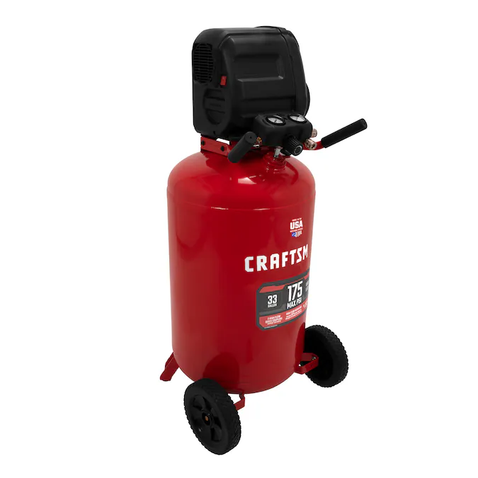 CRAFTSMAN 33-Gallons Portable 175 PSI Vertical Air Compressor