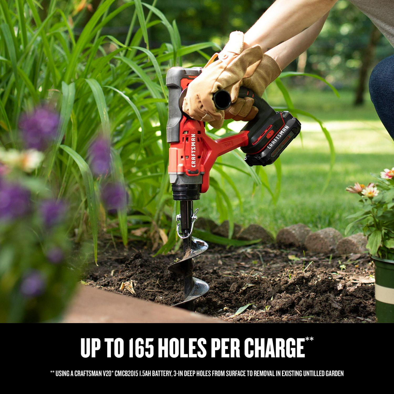 CRAFTSMAN V20 13.976-in Bulb Auger