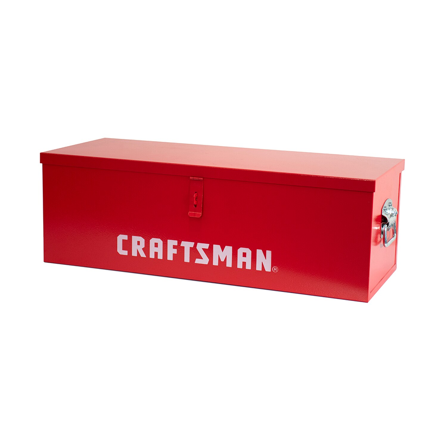 CRAFTSMAN Portable Tool Box 30.12-in Red Steel Lockable Tool Box