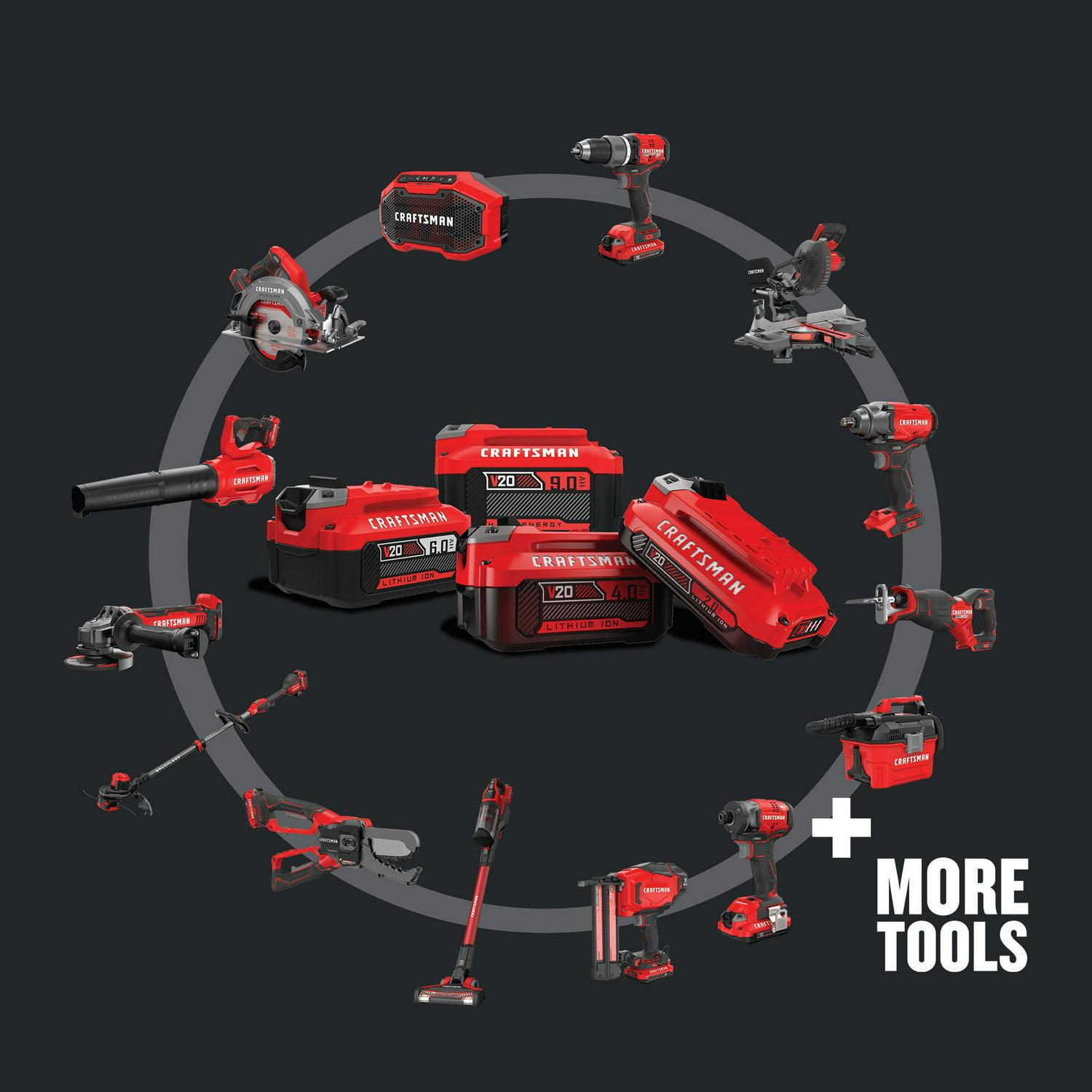 CRAFTSMAN V20 RP 20-volt Max Variable Speed Brushless Cordless Reciprocating Saw (Bare Tool)