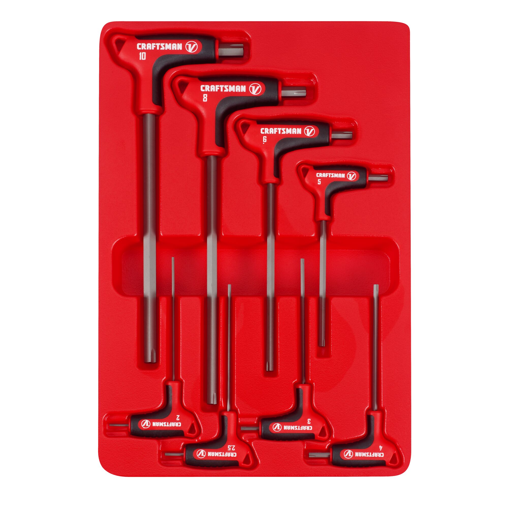 CRAFTSMAN V-Series 8-key Metric Hex Key Set