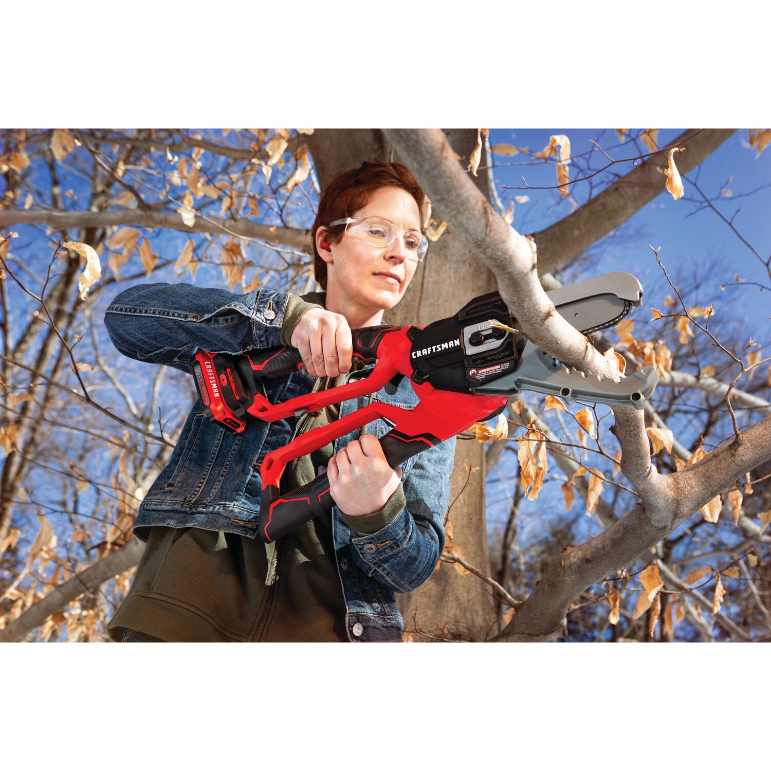 CRAFTSMAN V20 20-volt Max 6-in Battery 2 Ah Chainsaw (Battery and Charger Included)