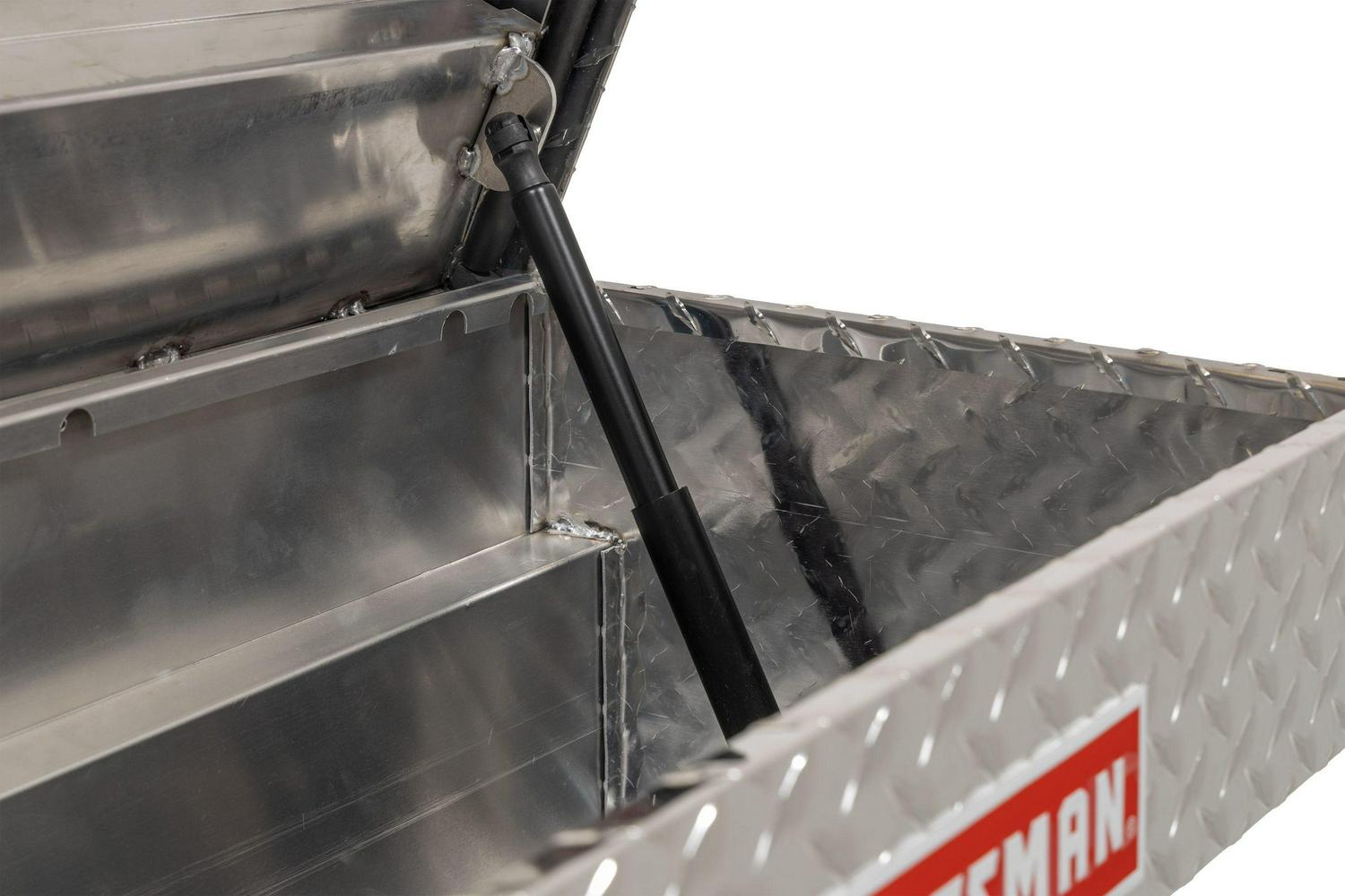 CRAFTSMAN 46.86-in x 15.73-in x 13.27-in Silver Aluminum Side Mount Truck Tool Box