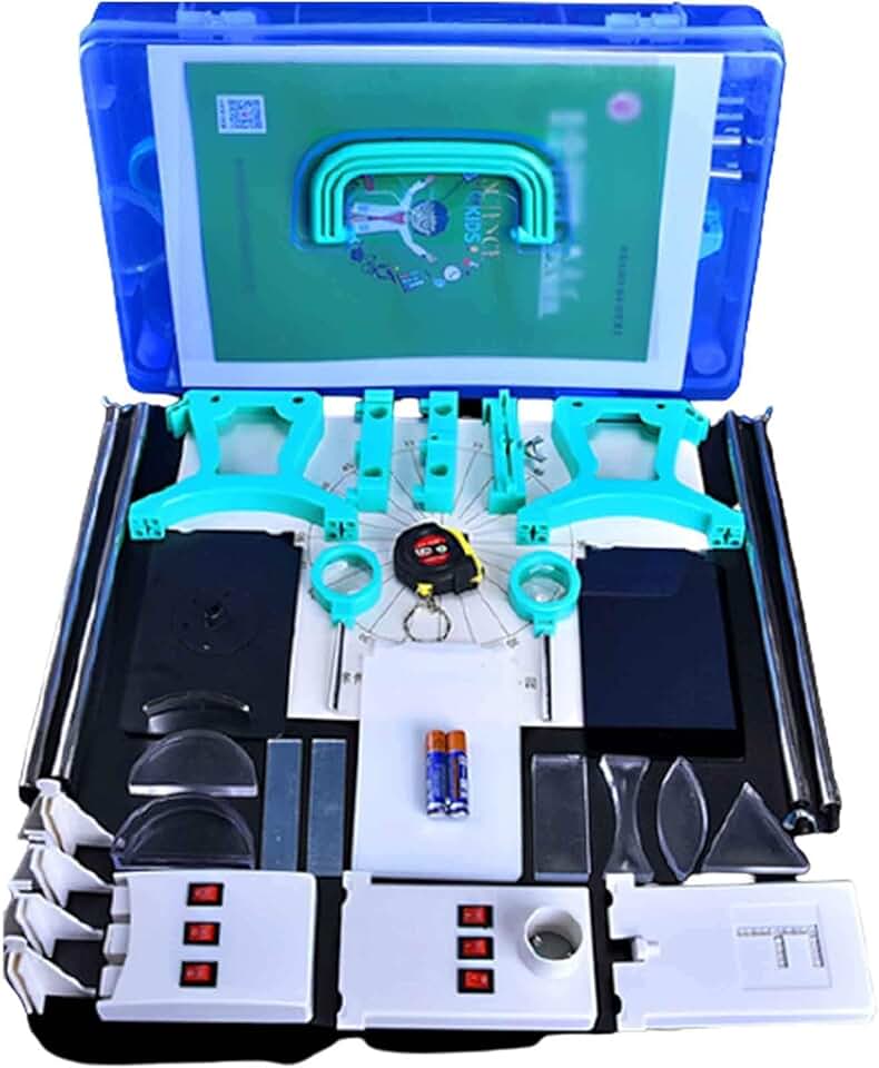 Optical Laboratory Equipment, Lab Activities Optical Learning Instruments, Physical Optics Experiment Box, Light Source Science Exploration Toy, fine Craftsmanship High Stability