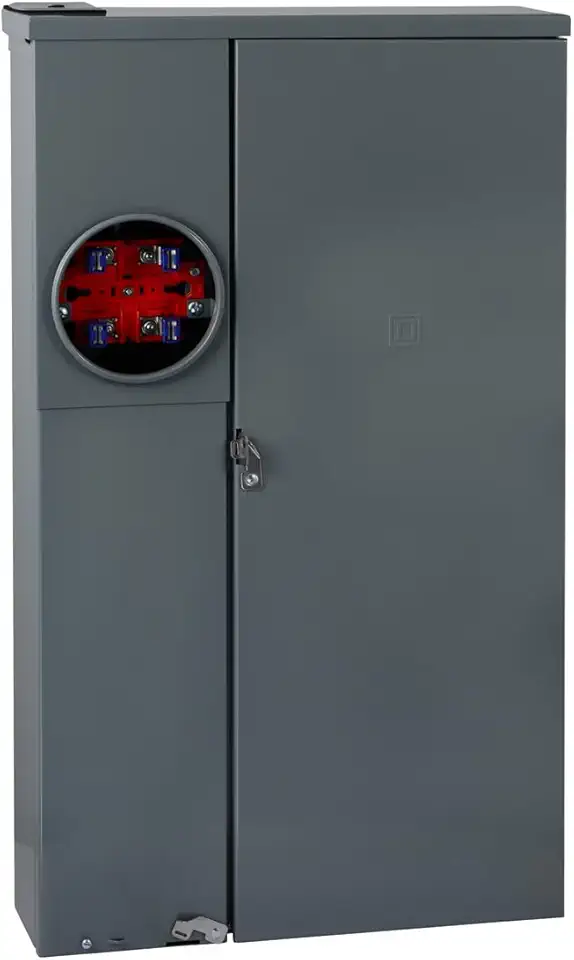 Square D - SC42M200PS Homeline 200 Amp 42-Space 42-Circuit Outdoor ...