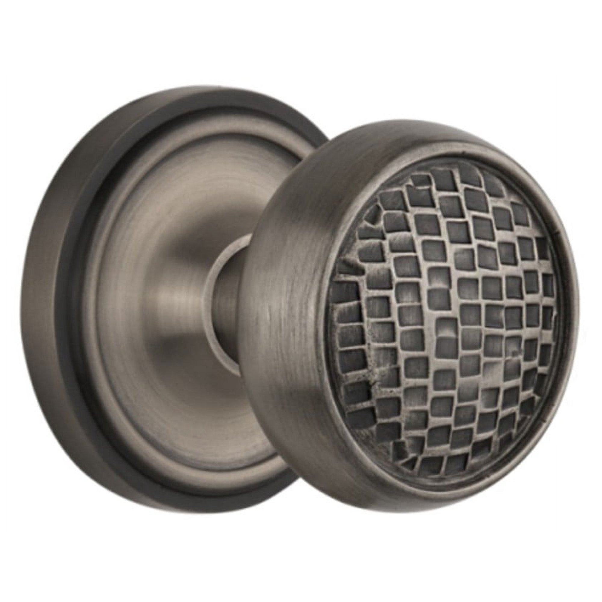 Nostalgic Warehouse Clacra_Prv_234_Nk Vintage Craftsman Solid Brass Privacy Door Knob Set