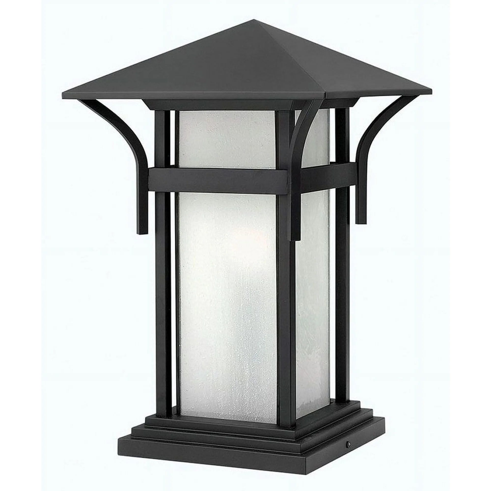 2576SK-Hinkley Lighting-Harbor - 1 Light Large Outdoor Pier Mount Lantern in Transitional-Craftsman-Coastal Style - 11 Inches Wide by 17 Inches