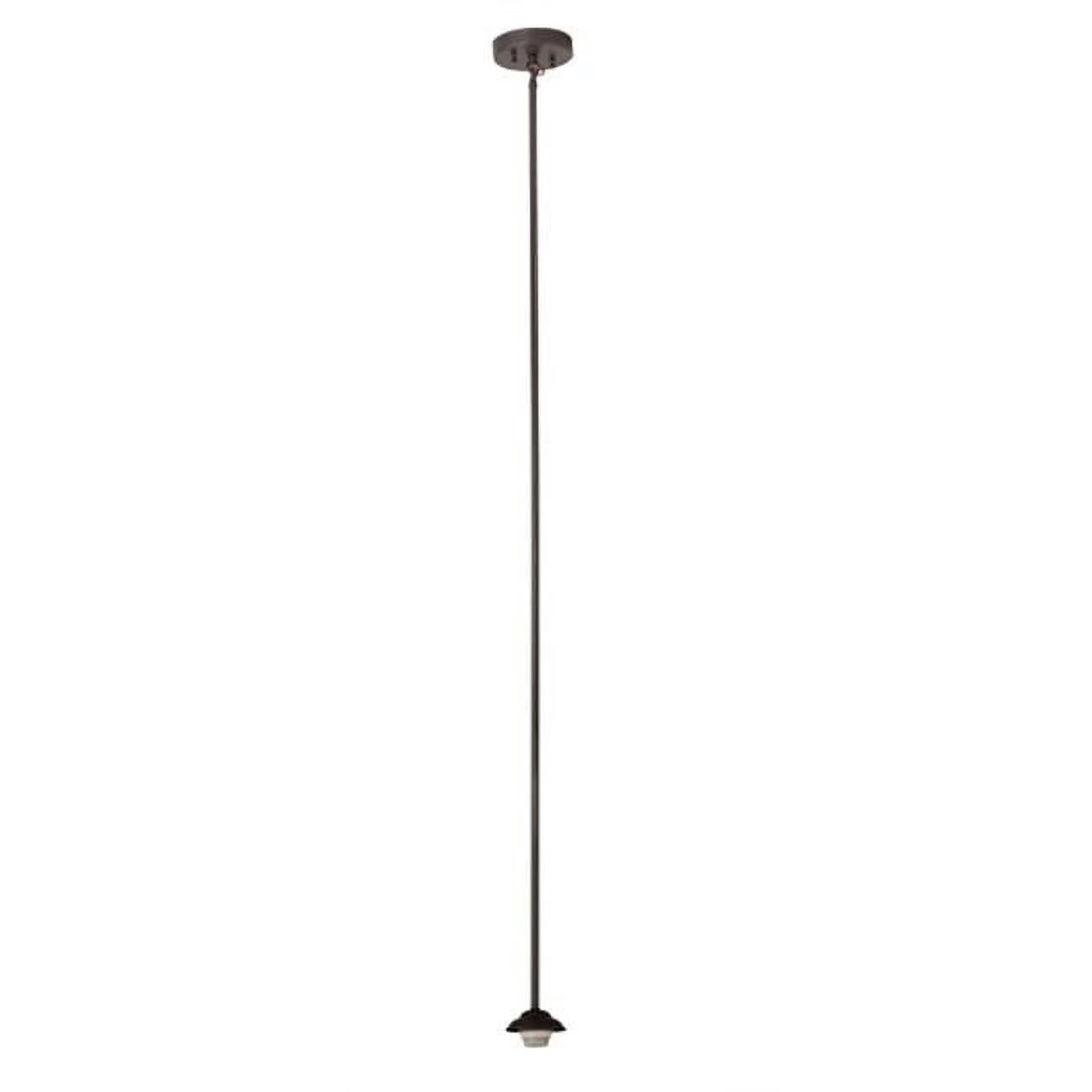 Meyda 164675 5 in. Craftsman Brown on Brass 1 Light Pendant Hardware, Craftsman - Lodge